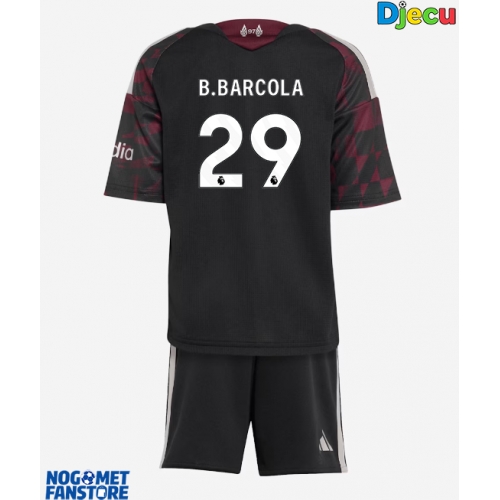 Liverpool Bradley Barcola #29 Rezervni Dres za djecu 2026-27 Kratak Rukav (+ Kratke hlače)